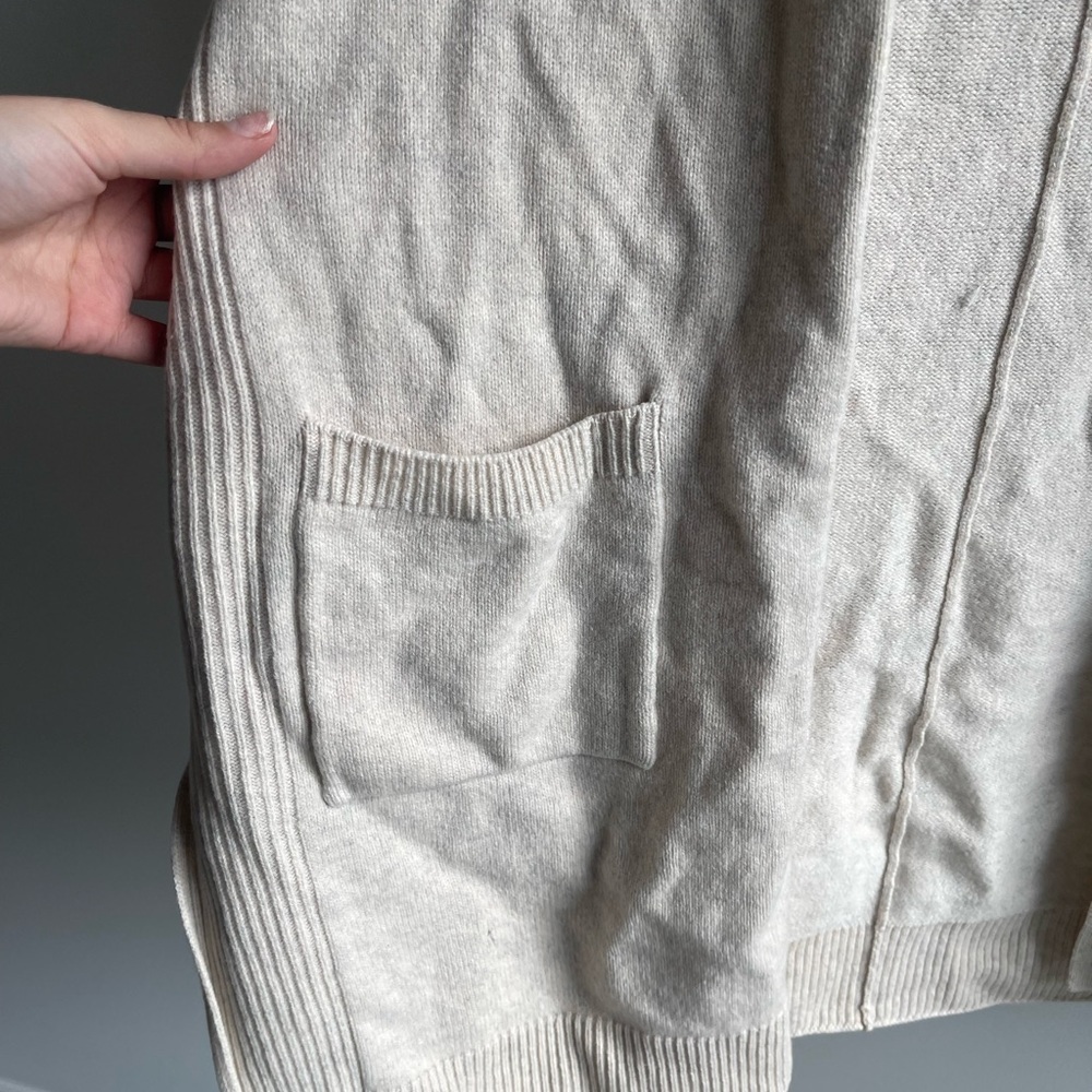 Vince Wool Cashmere Cream Cardigan - Picture 10 of 10